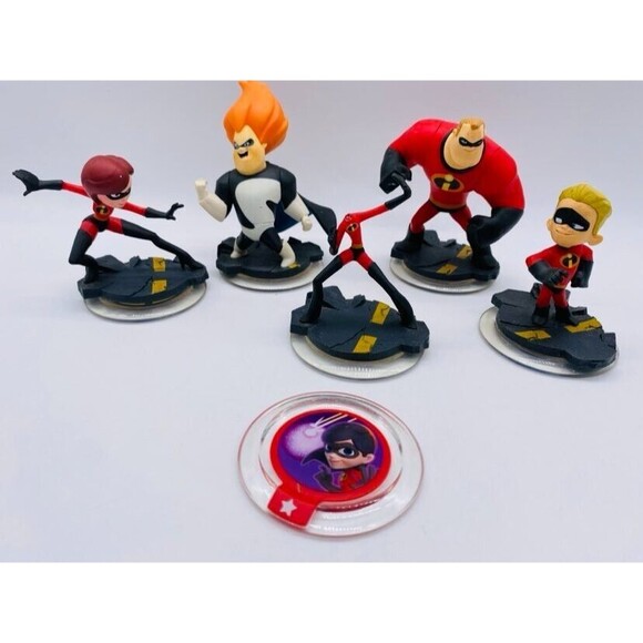 Disney Infinity Lot of Figures, Incredibles, Pirates of Caribbean, Monsters Inc. - Picture 11 of 16
